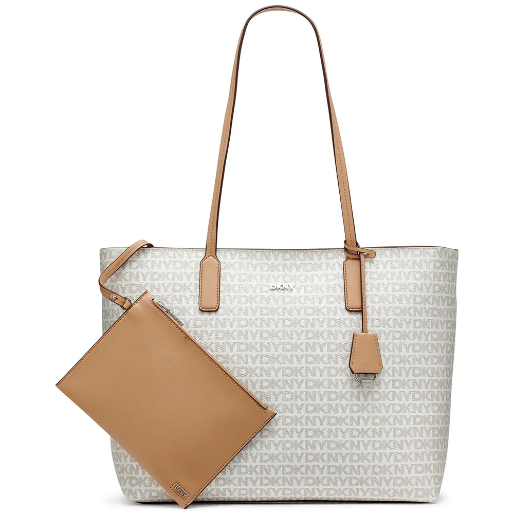 

Сумка через плечо DKNY Saige EW, бежевый