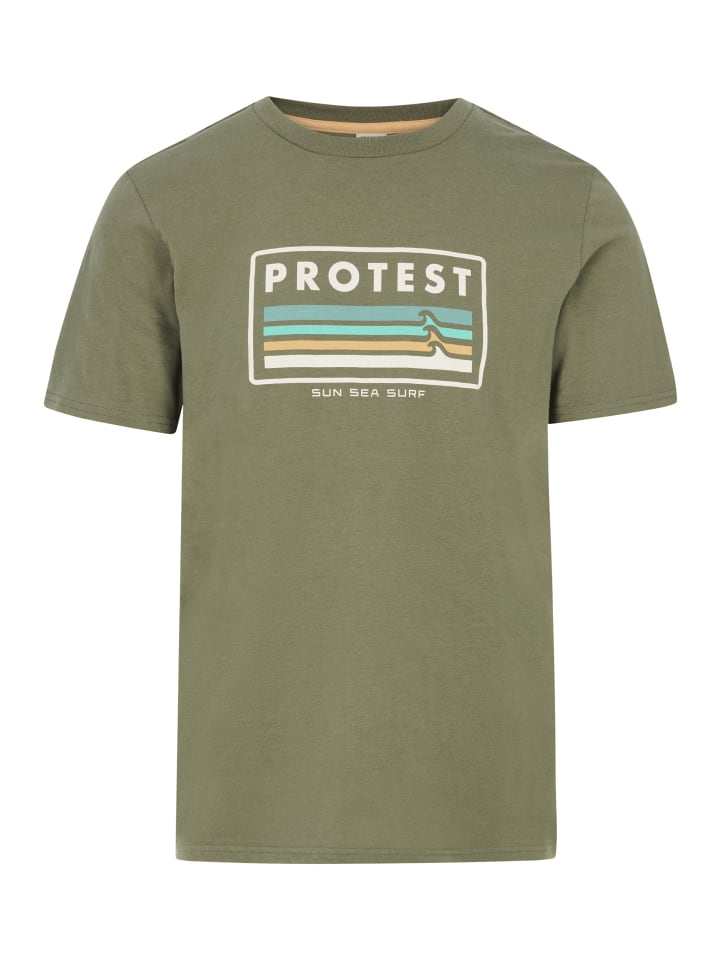 

Рубашка Protest, цвет artichoke green