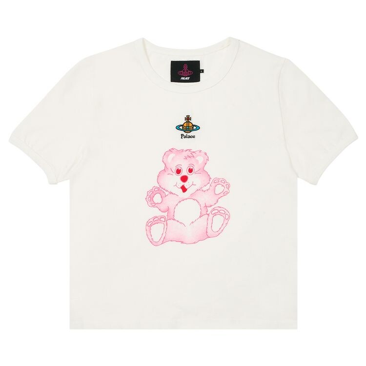 

Футболка Palace x Vivienne Westwood Baby Tee Off White, кремовый
