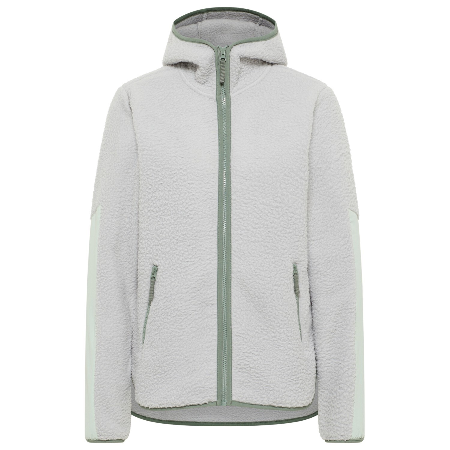 

Флисовая жилетка Stoic Women's NorrvikSt Pile Fleece Hoody, цвет Light Grey/Ocean Grey