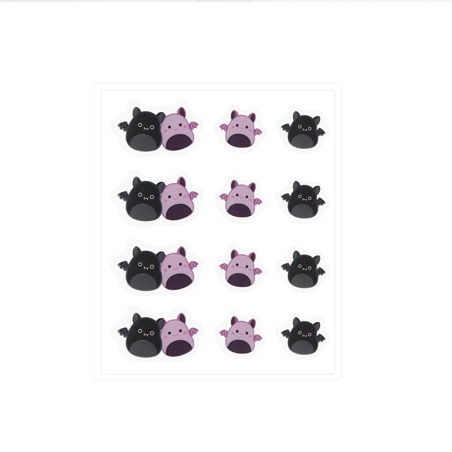 TONYMOLY x Squishmallows Halloween Emily + Zumirez the Bat Пластыри от прыщей - Гидроколлоидные патчи с салициловой кислотой - 24 шт Набор Emily из 1 шт. — фото 3