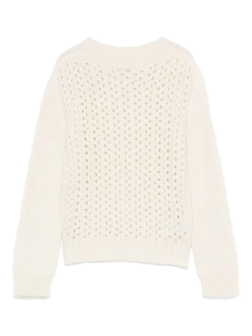 

Свитер фактурной вязки DONDUP, белый