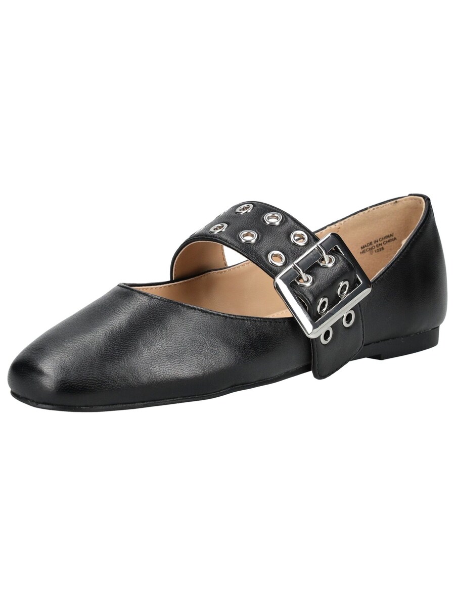 Балетки с ремешком STEVE MADDEN, Black