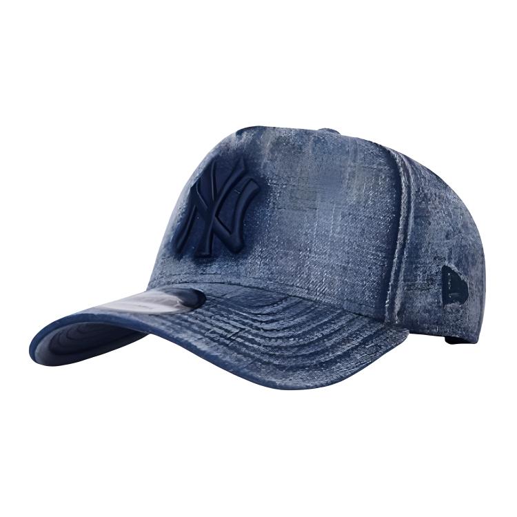 

New Era Хлопковая бейсболка унисекс синяя, Blue
