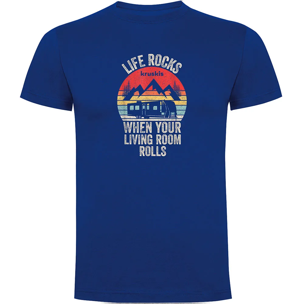 

Футболка с коротким рукавом Kruskis Life Rocks, синий