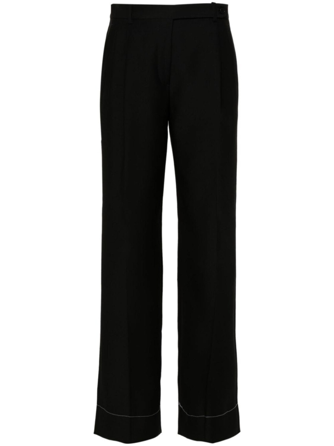

Brioni брюки широкого кроя, черный