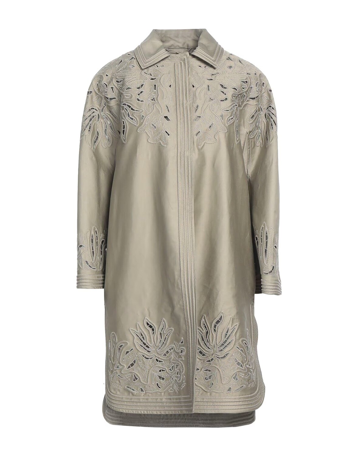 

Тренч Ermanno Scervino, серый