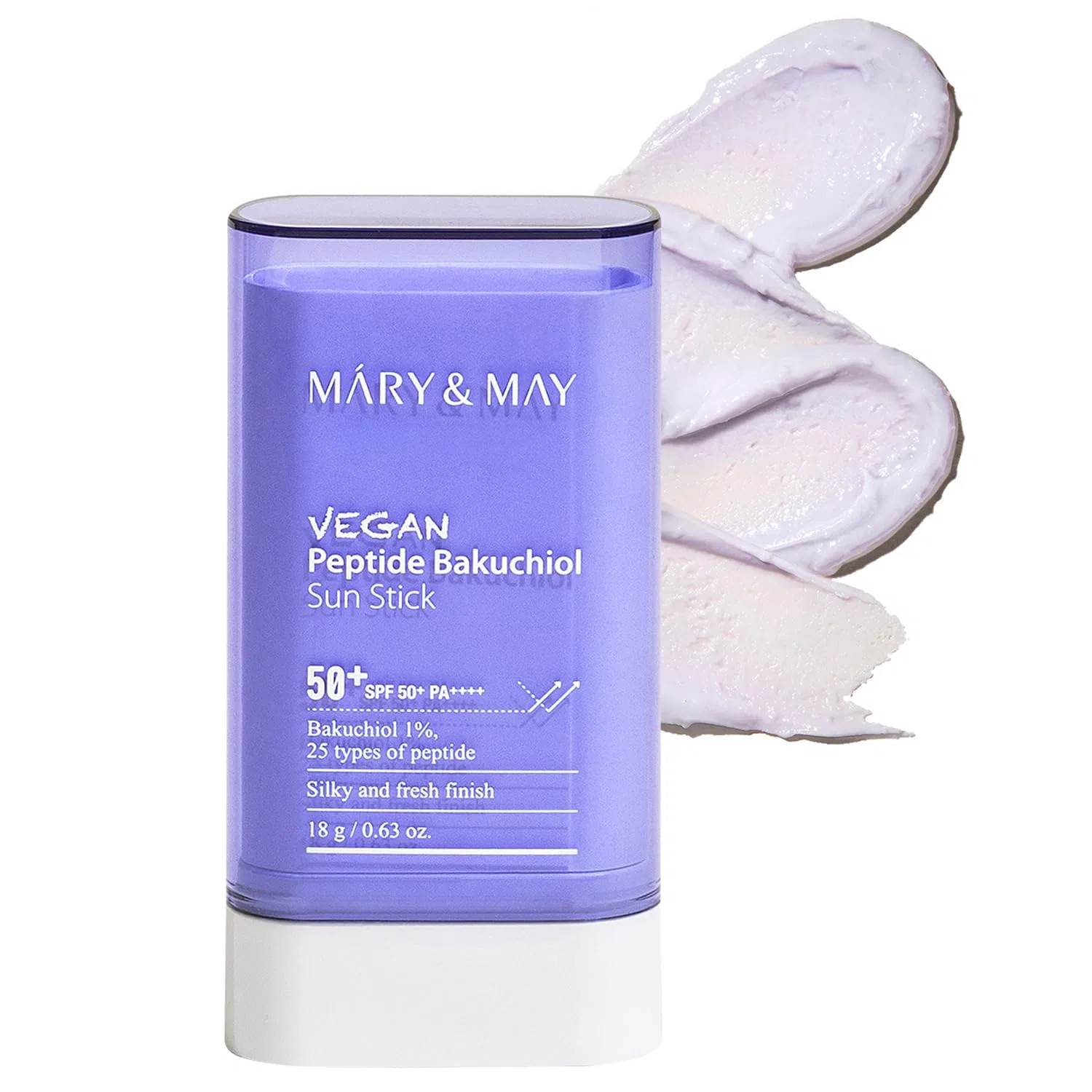 Веганский солнцезащитный стик «Vegan Peptide Bakuchiol Sun Stick» SPF50+ PA++++ от Mary&May 18 г Mary&May