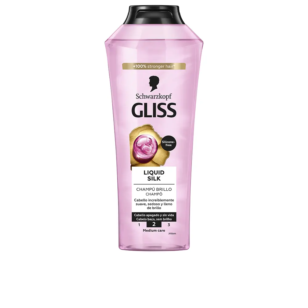 

Шампунь Gliss liquid silk champú Schwarzkopf Mass Market, 400 мл.