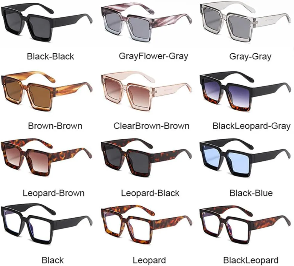 

Солнцезащитные очки UV400 с градиентной расцветкой «панк-конфета» для женщин и мужчин, для бега и занятий спортом на открытом воздухе UYPTK, C6blackleopard-gray