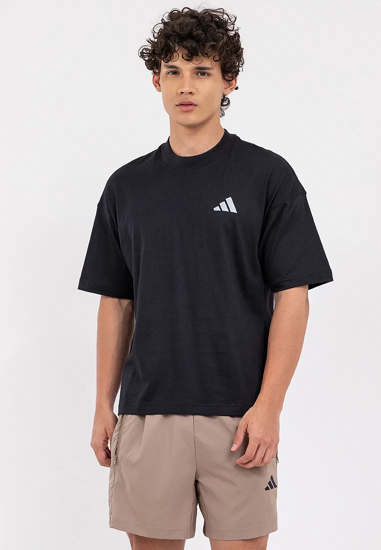 Футболка спортивная, Adi365, Adidas, черный