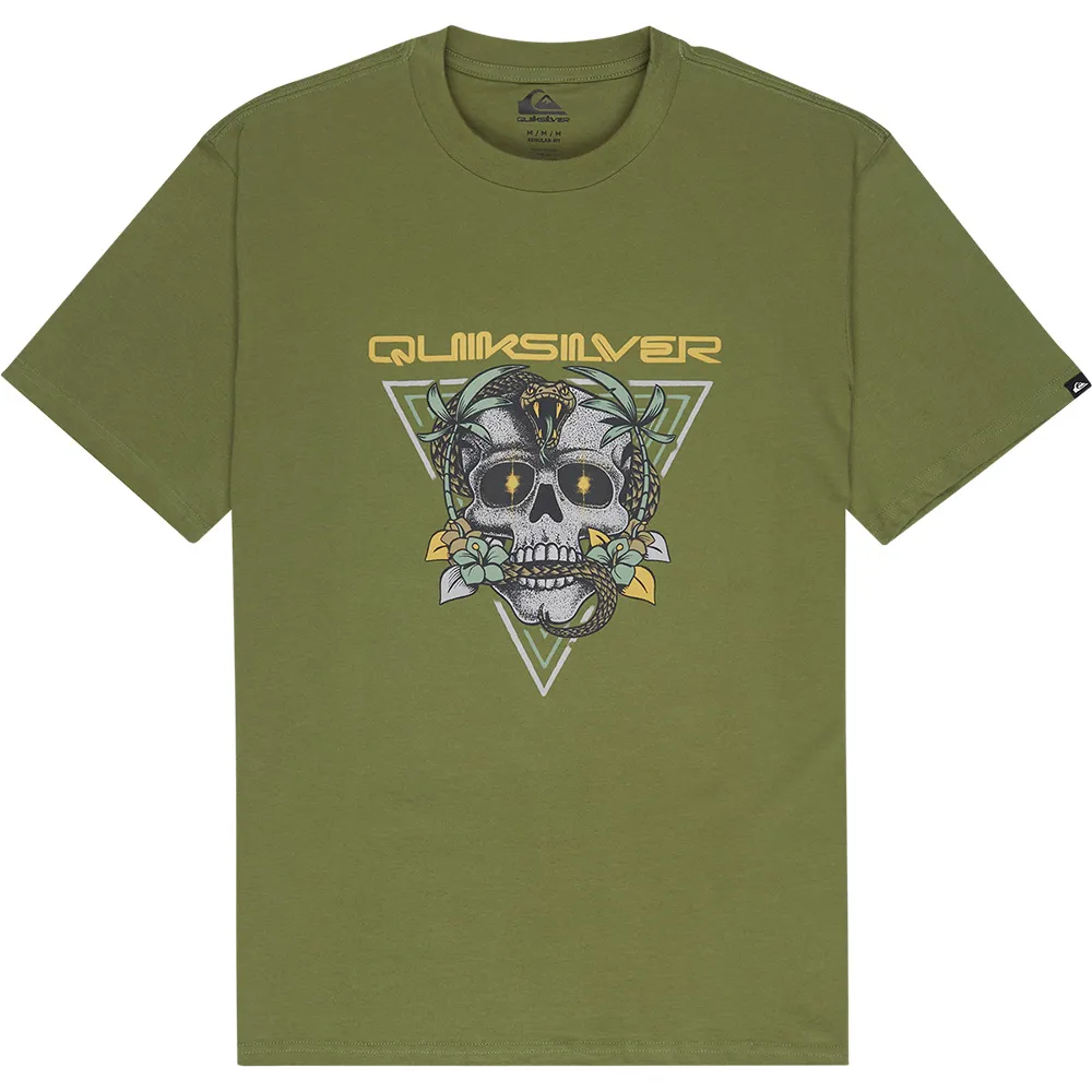 

Футболка с коротким рукавом Quiksilver Core Skull, зеленый