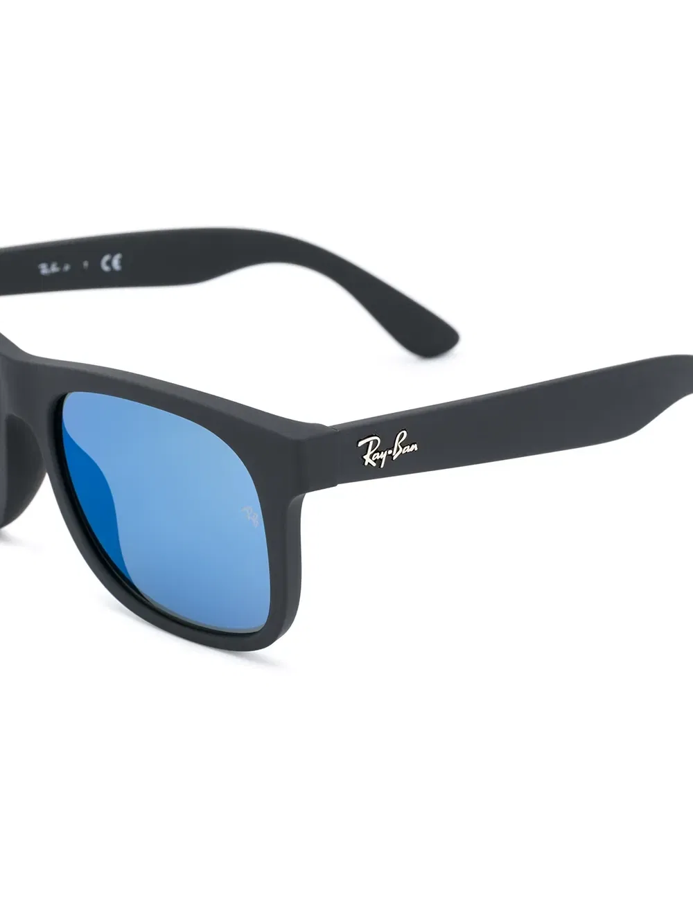 Солнцезащитные очки в квадратной оправе Ray-Ban Junior, серый — фото 2