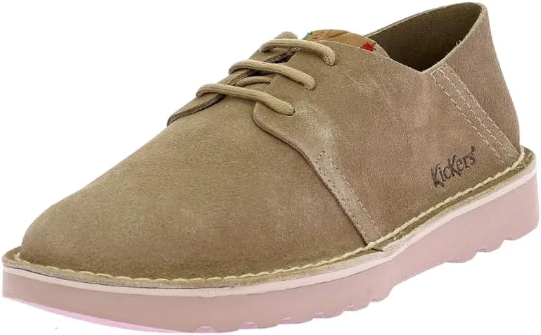 

Мужские дерби-оксфорды Kickers на ровной подошве, бежевый