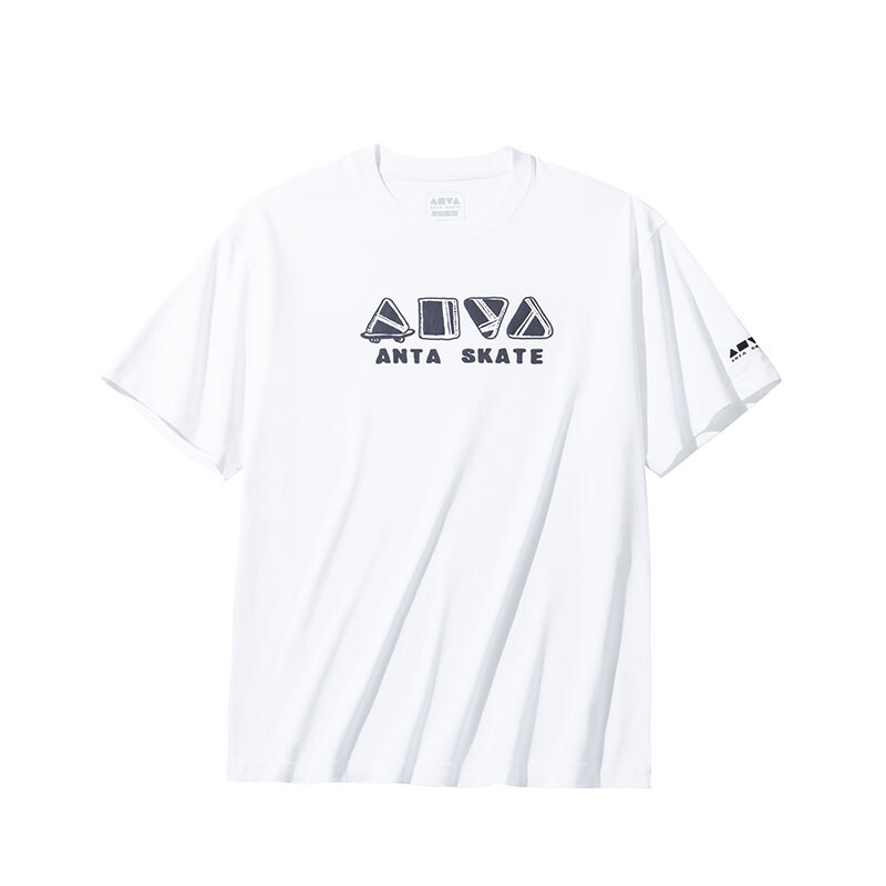 

Футболка мужская снежинка белая Anta, цвет Snowflake White