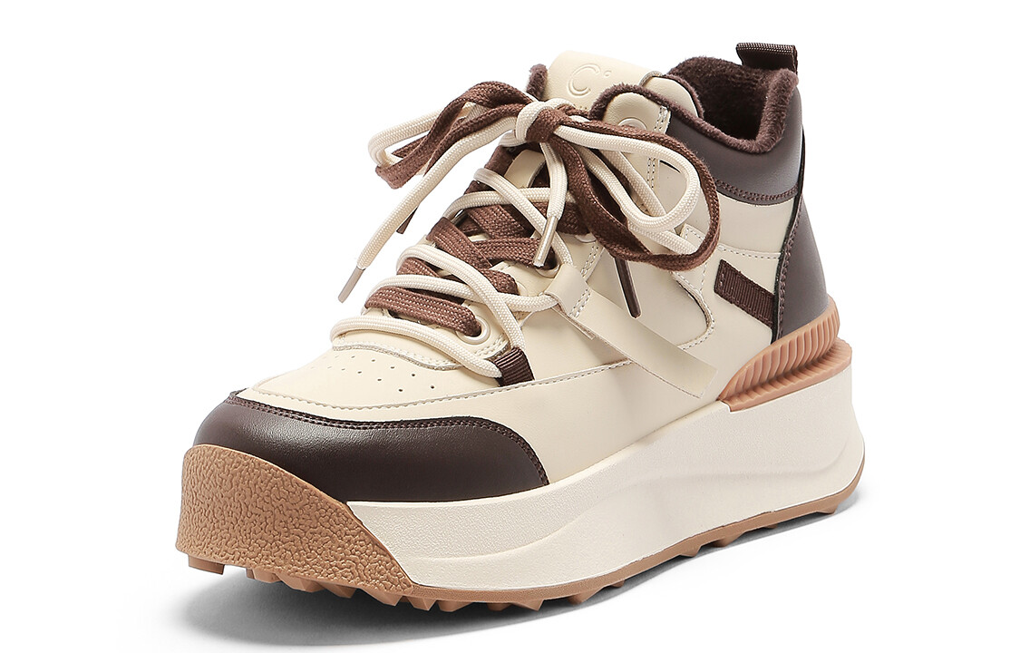 

Кроссовки CВ°BANNER Skateboard Shoes Women's Low-Top Brown, коричневый