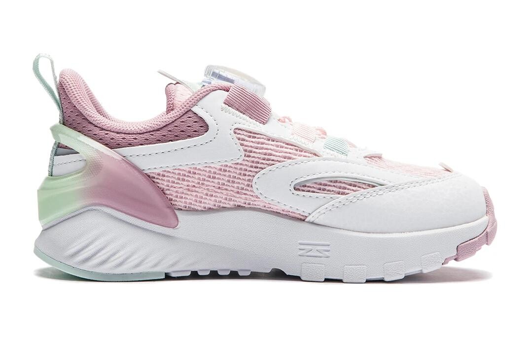 Кроссовки LINING YOUNG Galaxy V2 Kids Lifestyle Shoes Kids Low-top Standard White / Primrose Pink / Lotus Red Purple, розовый — фото 2