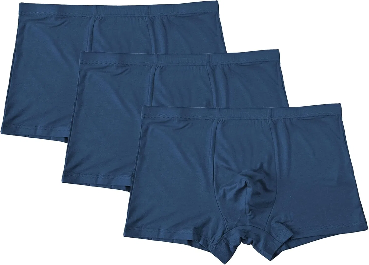 Трусы боксеры мужские, Light Blue-3pc