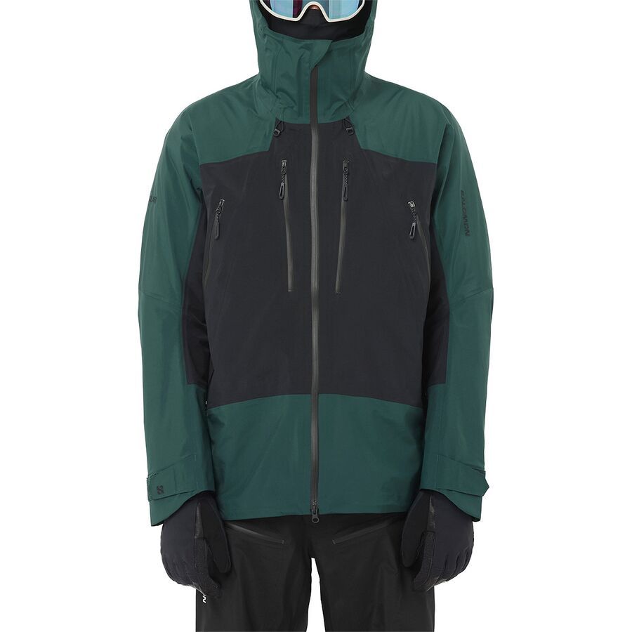 

Куртка Salomon Scrambler GORE-TEX Salomon, Green Gables/Deep Black