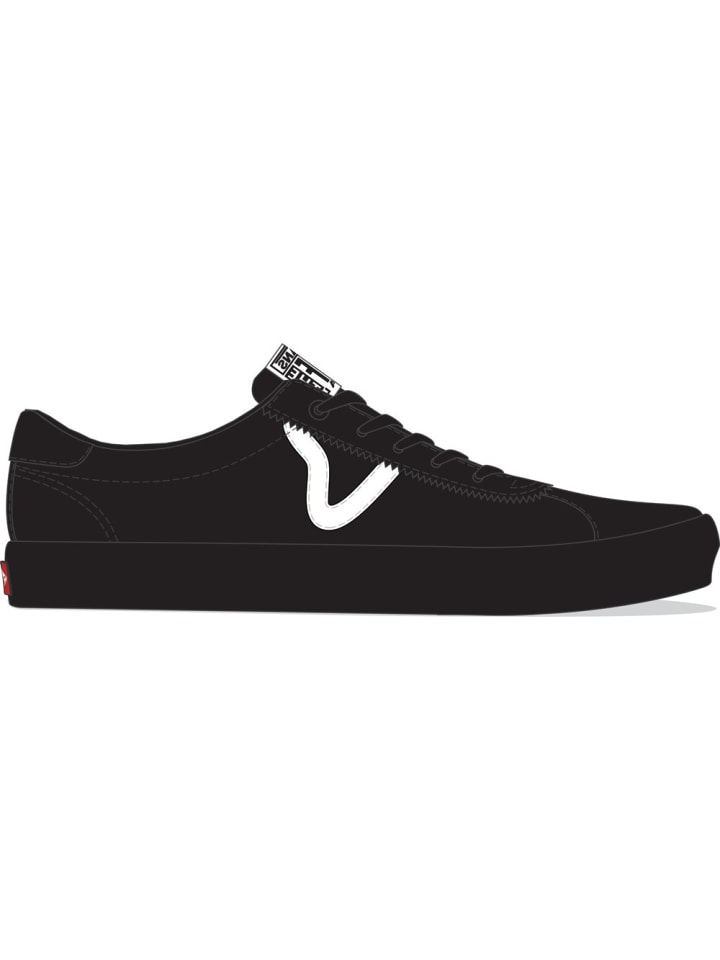 

Кроссовки на шнуровке Sport Low Vans, черный