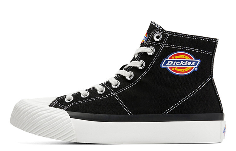 

Туфли женские парусиновые высокие черные Dickies
