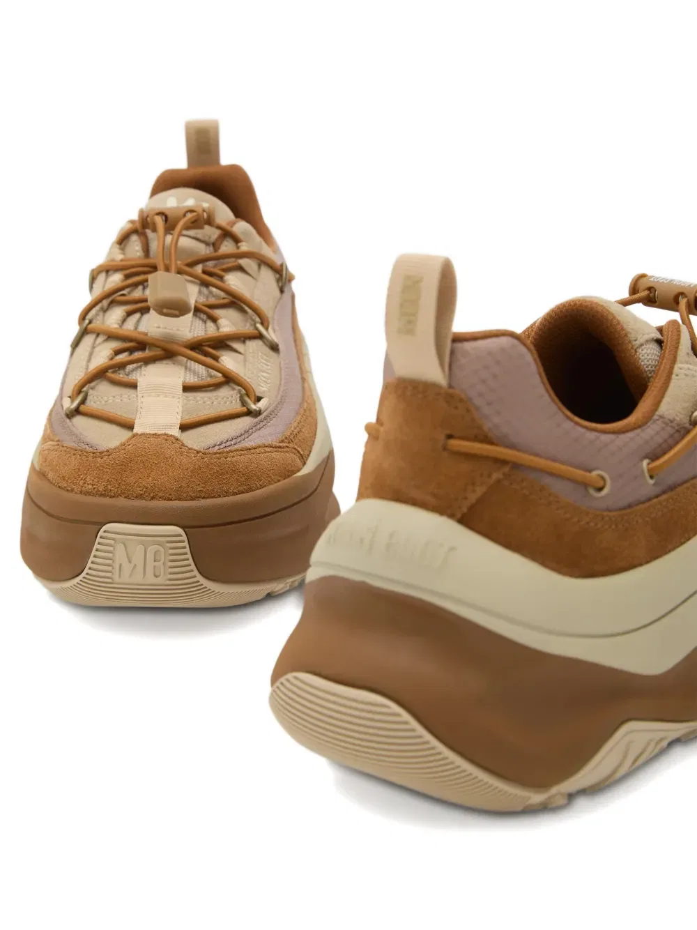 Кроссовки Moon247 xlace с вставками Moon Boot Kids, коричневый — фото 4