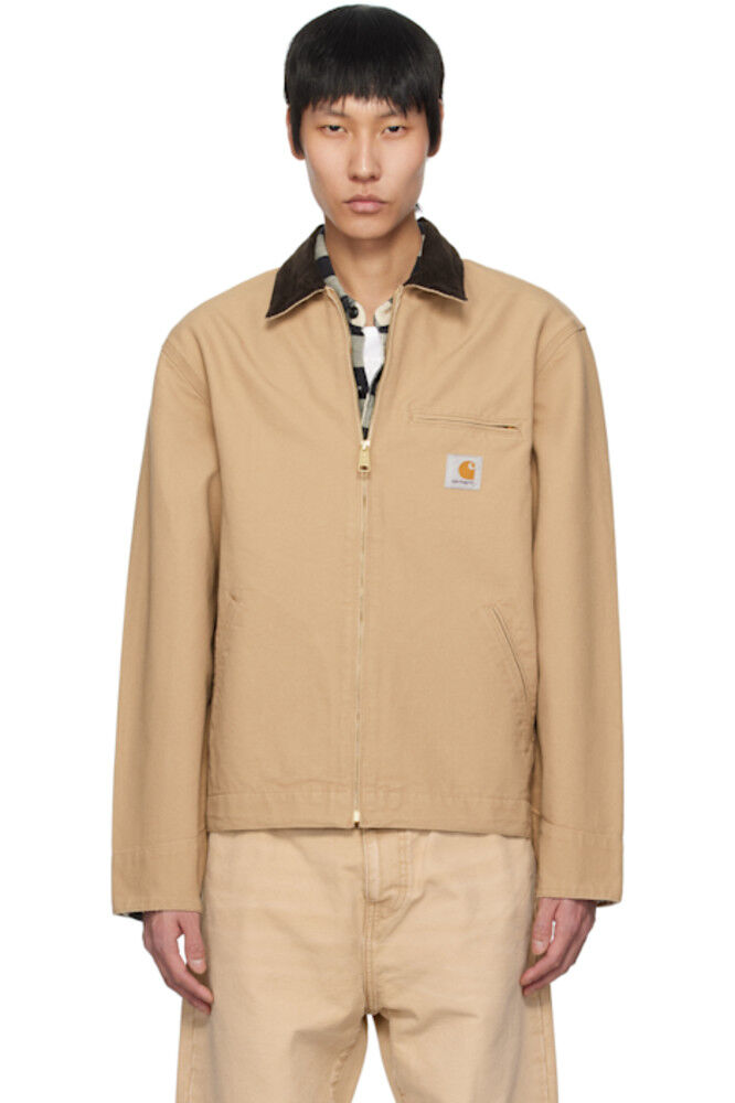 

Бежевая весенняя куртка Detroit Carhartt Work In Progress