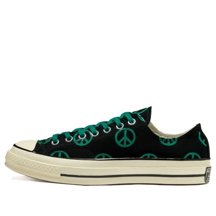 

Кеды Converse Unleash Peace Chuck 1970s 'Black Green', зеленый