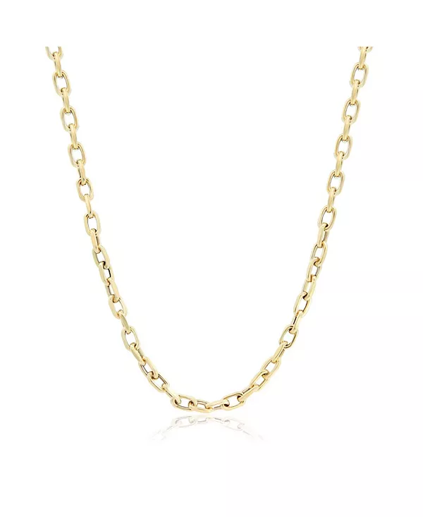 

Ожерелье из цепей-кабелей, 14-каратное золото, 18 дюймов The Lovery, gold