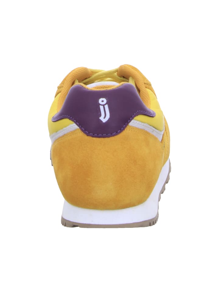 Кроссовки на шнуровке Jela shoes, желтый — фото 2