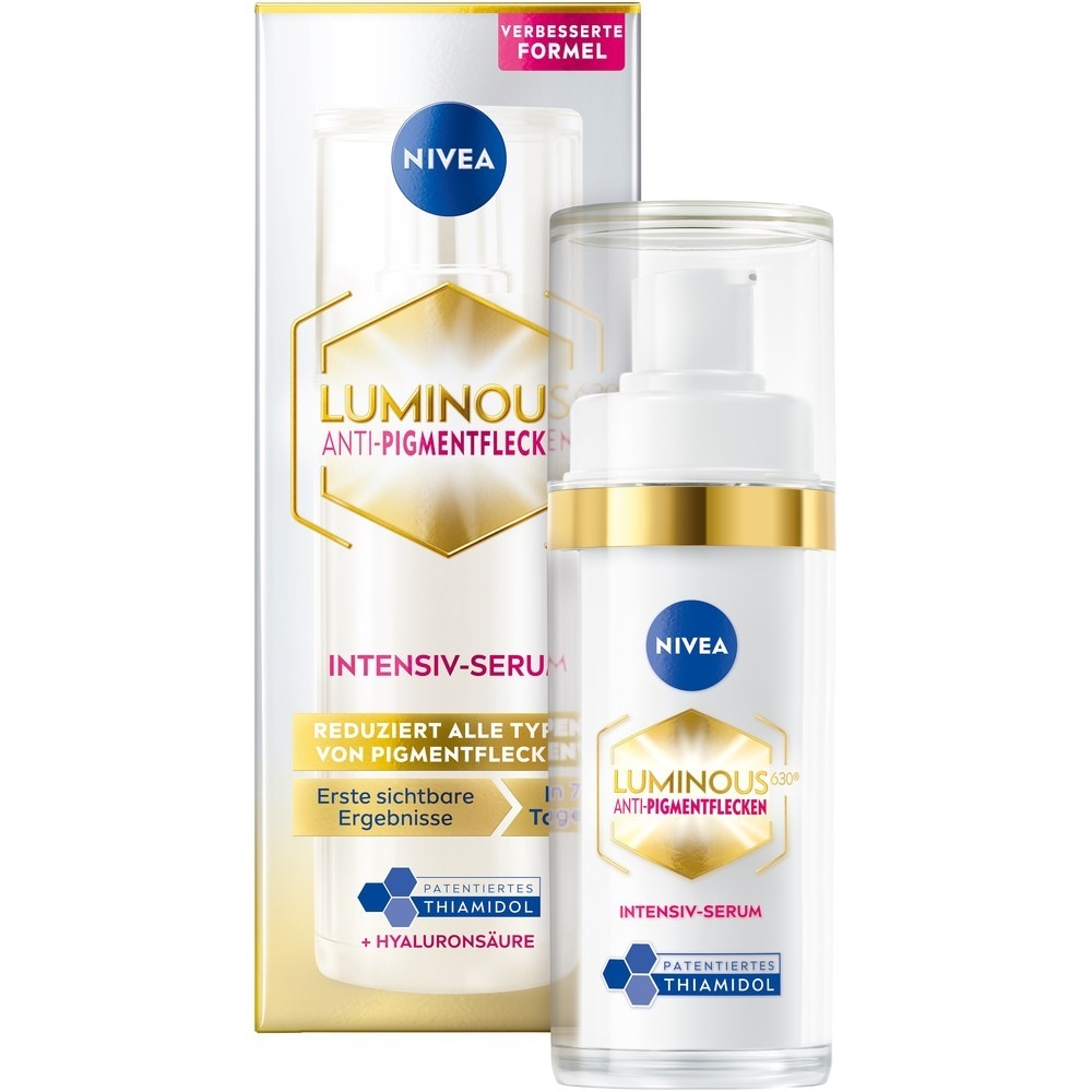 

Сыворотка для лица luminous 630 cellular luminous630 anti-pigmentflecken intensiv-serum Nivea, объем 30 мл