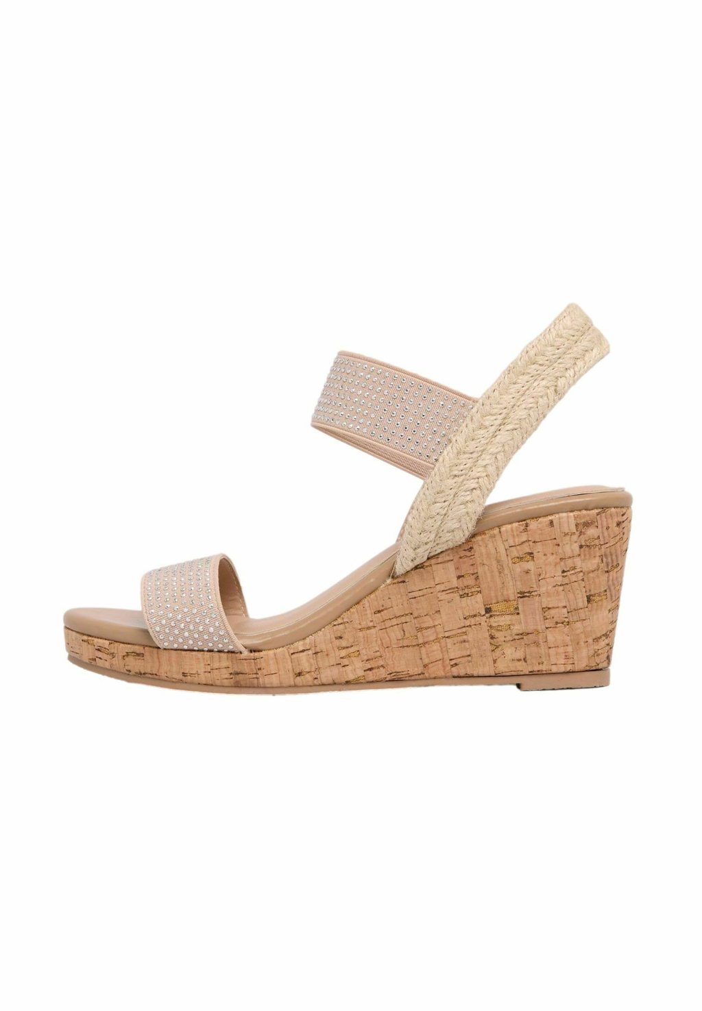 Босоножки на платформе Wedge sandals Lipsy, коричневый