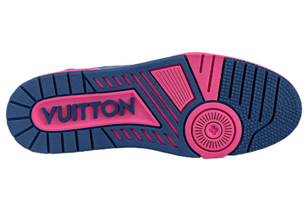 Кроссовки trainer sneakers 'purple pink ombre' Louis Vuitton, фиолетовый — фото 4