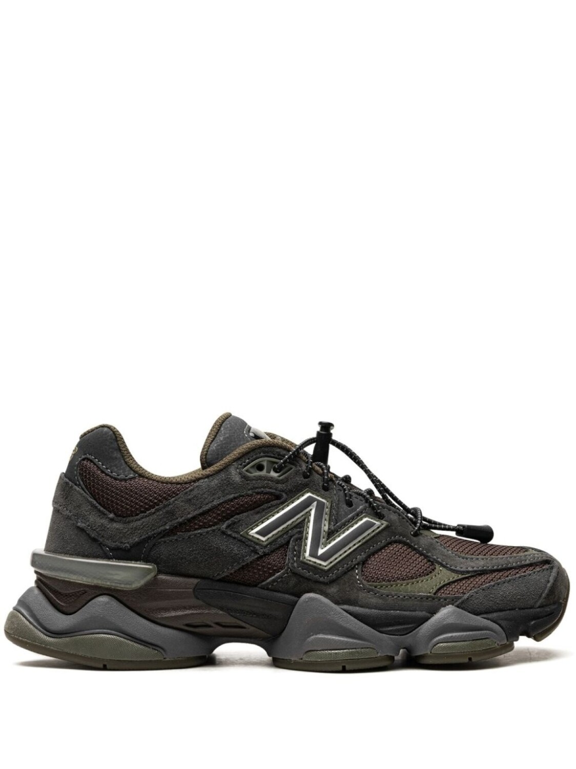 

New Balance кроссовки 9060 Blacktop/Dark Moss/Black, коричневый