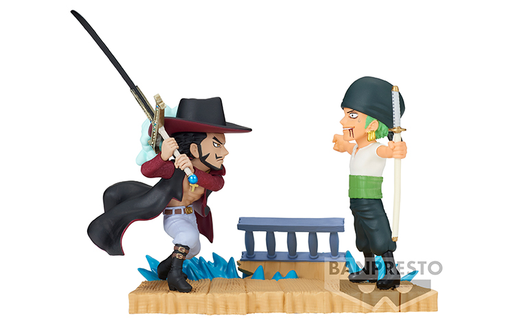 

Roronoa Zoro One Piece, сюжетная линия, Hawkeye против Zoro BANPRESTO