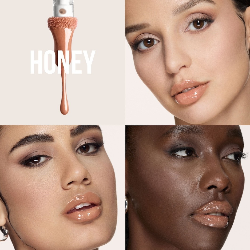 Блеск для губ Huda Beauty Faux Filler Extra Shine, honey, 3.9 мл — фото 2