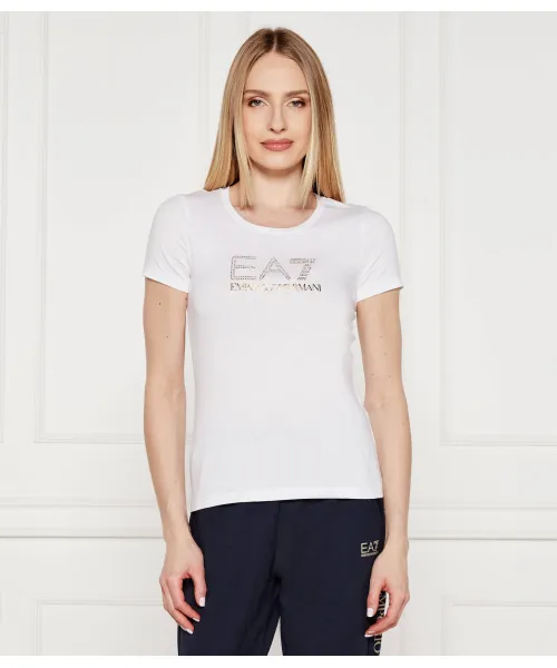 

Футболка Slim fit Ea7, белый