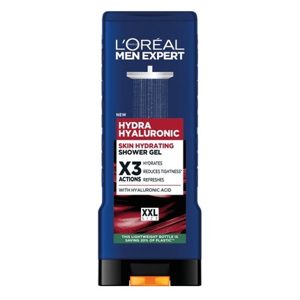 

L'Oreal Men Expert Hydra Гиалуроновый увлажняющий гель для душа 400 мл L'Oréal