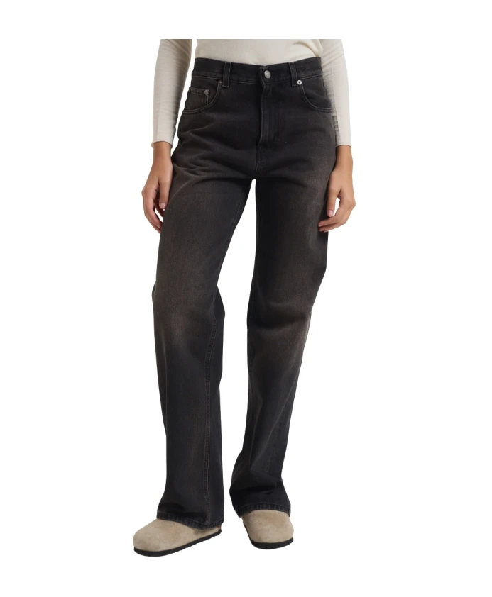 

Бархатные джинсы Bonnie с широкими штанинами Haikure, синий