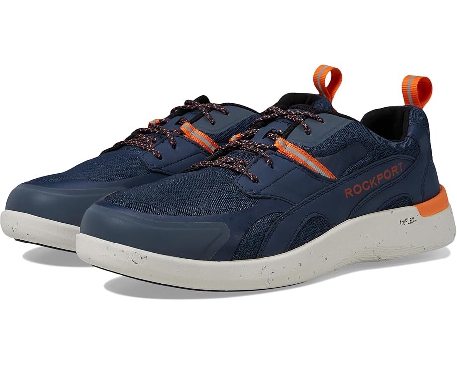 

Кроссовки Rockport Works truFLEX Fly Blucher Work EH Comp Toe, цвет Navy/Orange, Оранжевый, Кроссовки Rockport Works truFLEX Fly Blucher Work EH Comp Toe, цвет Navy/Orange