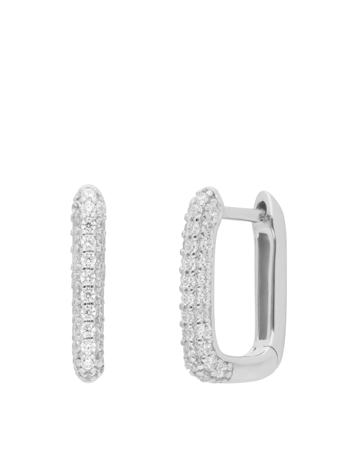 

Lucardi Овальные серьги из стерлингового серебра 925 пробы