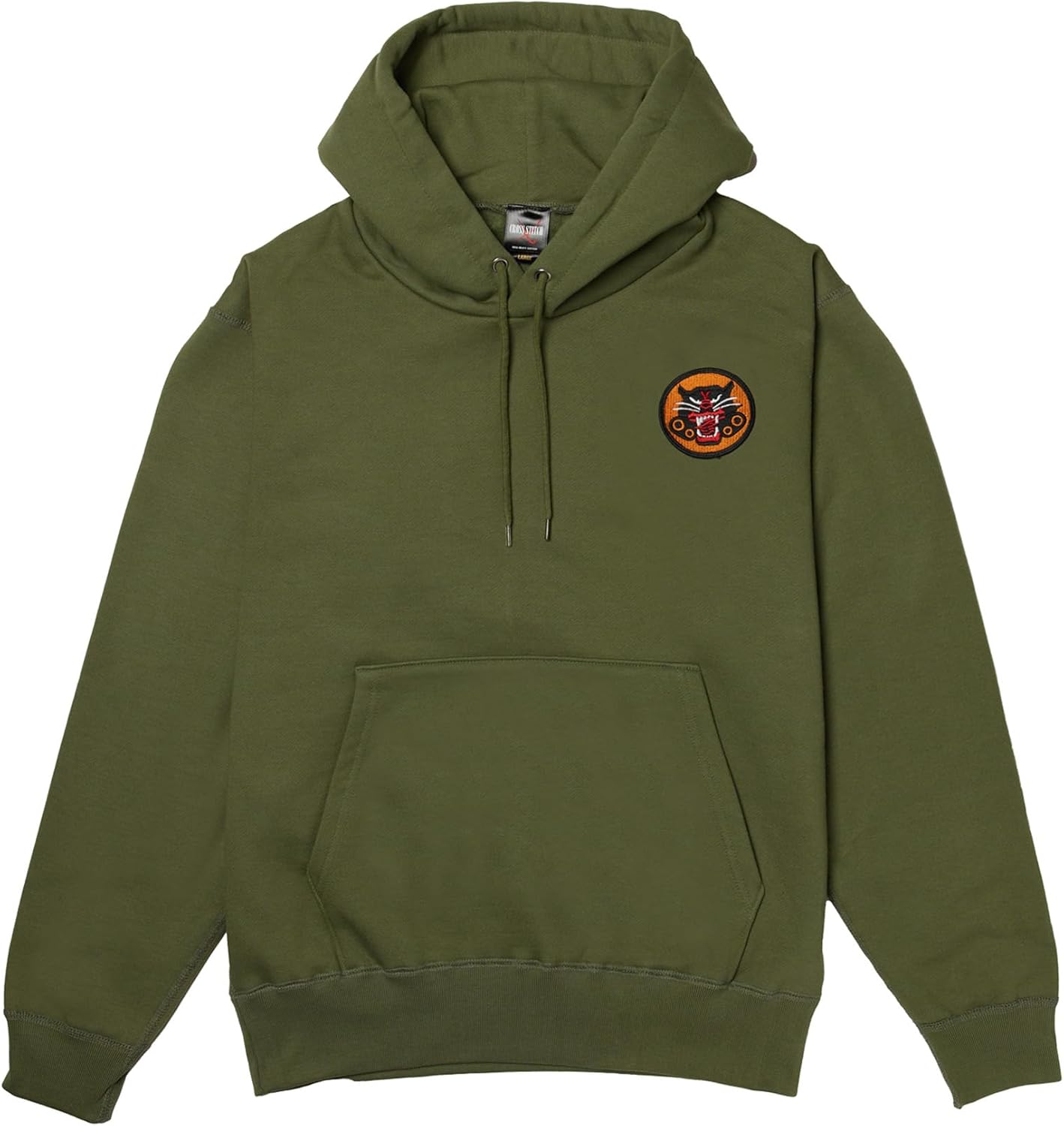 

Толстовка с капюшоном в стиле F, нашивка с гербом армии США, на флисовой подкладке, без капюшона, оливково-зеленый цвет F-Style