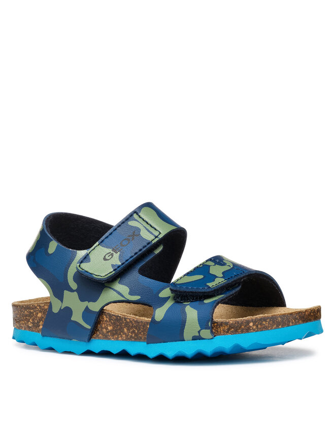 Сандалии Geox B Sandal Chalki B552QB 00004 CF44L M, темно-синий — фото 2