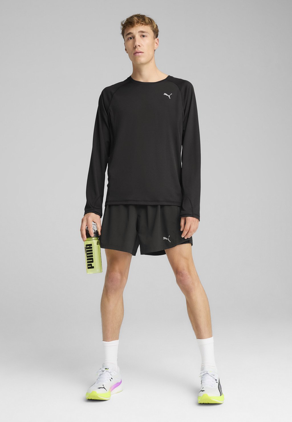 

Топ с длинными рукавами RUN VELOCITY Puma, черный