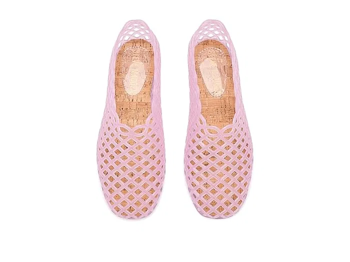 Босоножки джелли с квадратным мысом Grovee Steve Madden Kids, Pink — фото 3