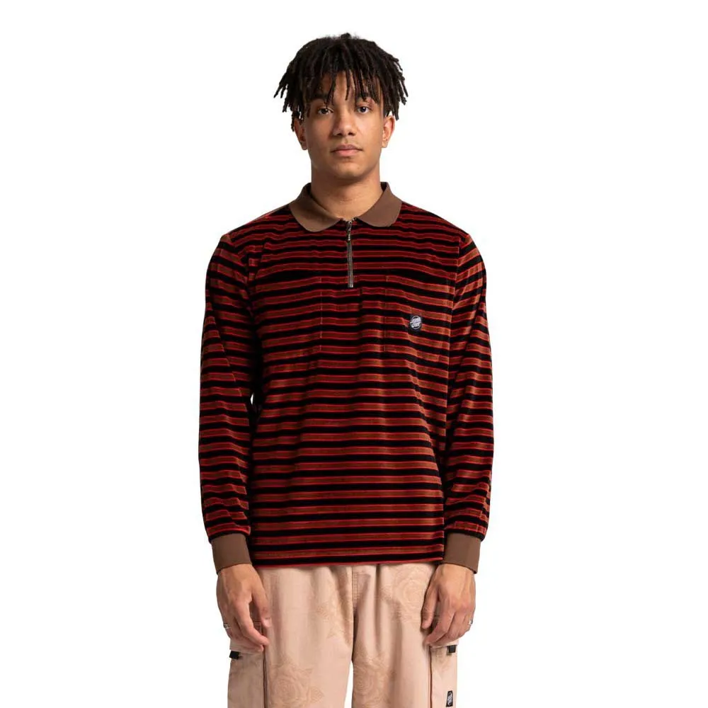 

Поло с длинным рукавом Santa Cruz Il capo, красный