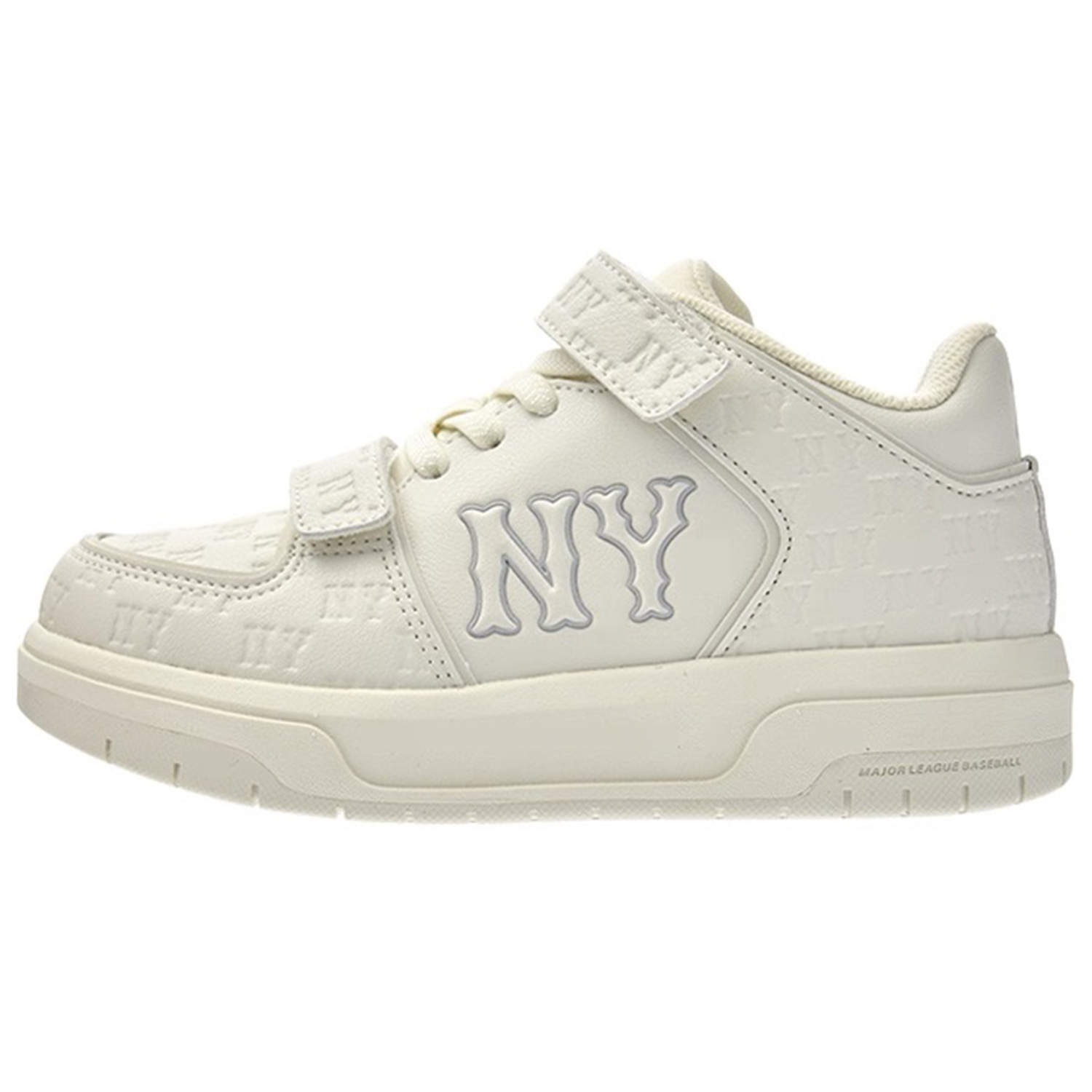 

Детские кроссовки New York Yankees, износостойкие, дышащие, легкие, с амортизацией, средней высоты, для повседневной носки MLB, белый