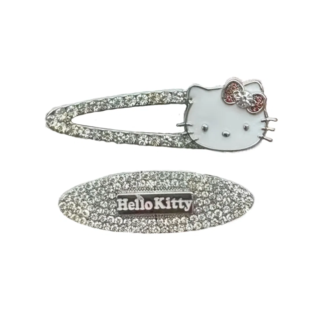 Заколка для волос Sanrio Hello Kitty с кристаллами — фото 4