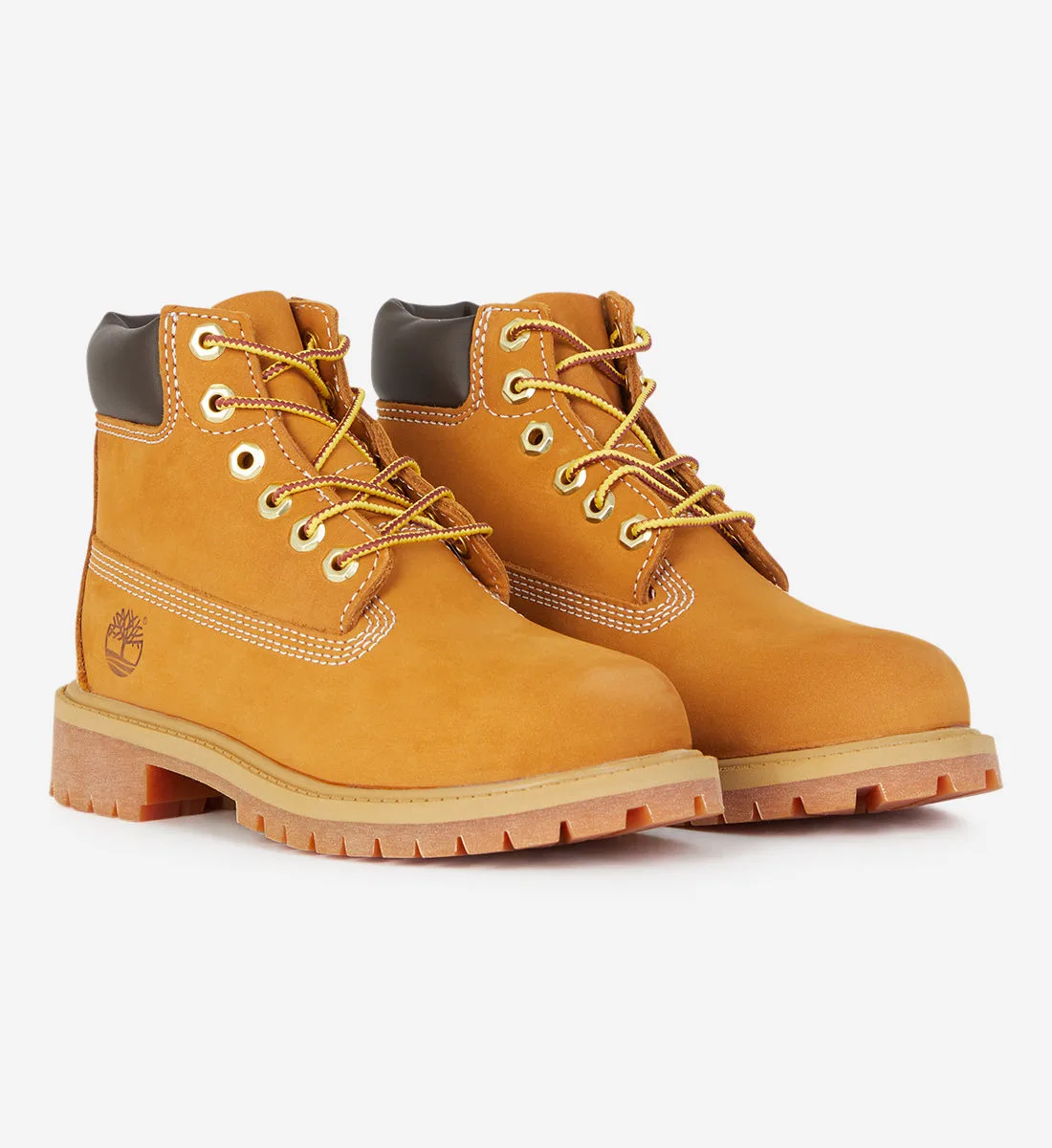 Ботинки Timberland Premium 6 нубук, коричневый — фото 2