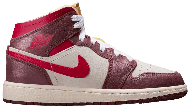 

Кроссовки Air Jordan 1 Mid SE GS 'Breakfast', коричневый